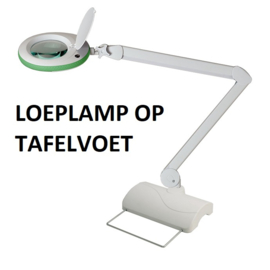 Loeplamp,125mm lens,3 dioptrie,96LED,statief (groen)