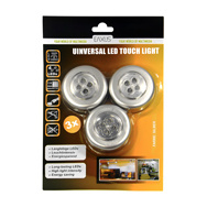 Universele LED Touch Light-3 stuks-kastverlichting