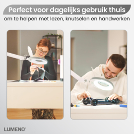 Loeplamp-127mm LENS-3 dioptrie-60LED