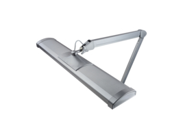 Werklamp met dimfunctie-ZILVER-540LED-