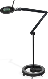 Loeplamp-127mm LENS-3 dioptrie-60LED-Statief