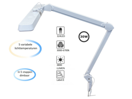 Werklamp met dimfunctie-324LED-