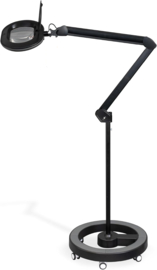 Loeplamp-110x150mm Lens-3 dioptrie-60LED-Statief