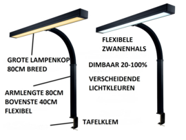 Werklamp met dimfunctie-324LED-DIMBAAR