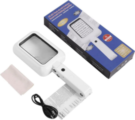 Bureau-Loep- LED - Leeslamp-USB-Batterij