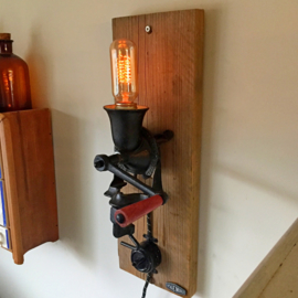 Coffee Grinder Wall Lamp