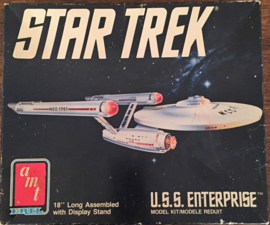 Vintage Star Trek 18” USS Enterprise Space Ship 1989