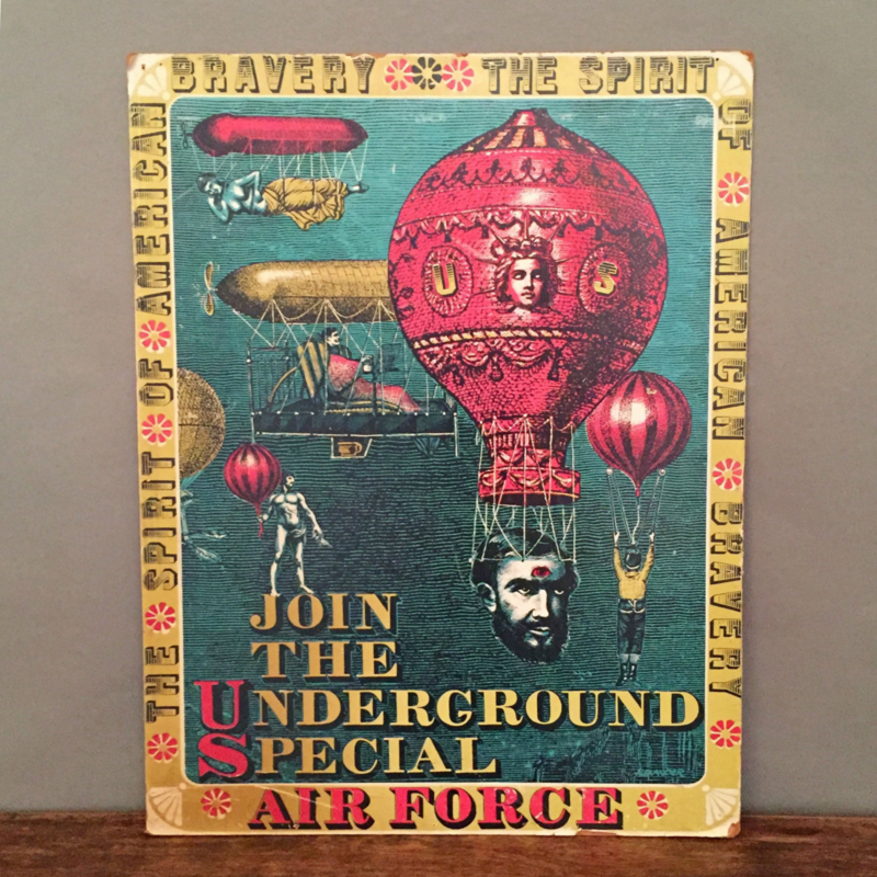 Poster “Join The Underground Special Air Force” 1968
