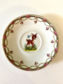 Klein schoteltje vintage hertje