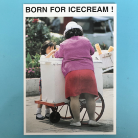 Kaartje born for icecream