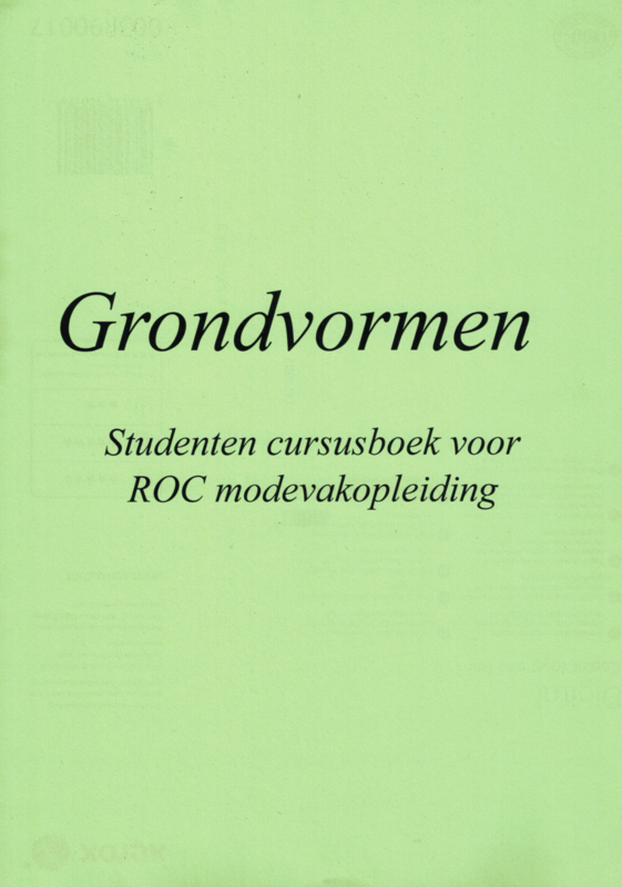 Grondvormenboek voor ROC studenten modevakopleiding
