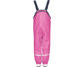 Roze gevoerde regenbroek / skibroek / kruipbroek