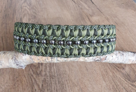 Paracord Halsband Pip  Groen