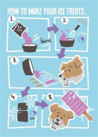 Dog Ice mix Banaan