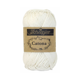 Scheepjes Catona 50 gram 105 Bridal White