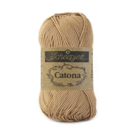 Scheepjes Catona 50 gram 502 Camel