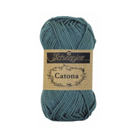 Scheepjes Catona 50 gram 391 Deep Ocean Green