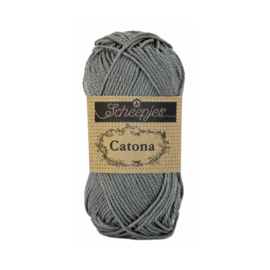 Scheepjes Catona 50 gram 242 Metal grey