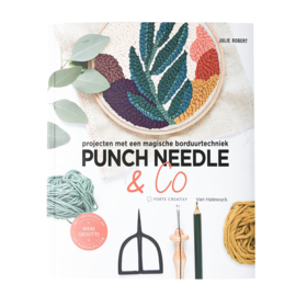 Punch needle en Co - Boek Julie Robert