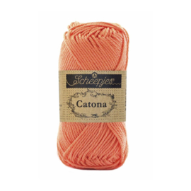 Scheepjes Catona 50 gram 410 Rich Coral