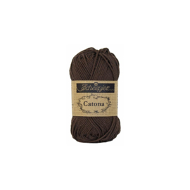 Scheepjes Catona 10 gram 162 Black Coffee