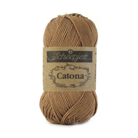 Scheepjes Catona 50 gram 503 Hazelnut