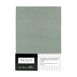 Meyco Aankleedkussenhoes basic jersey | STONE GREEN