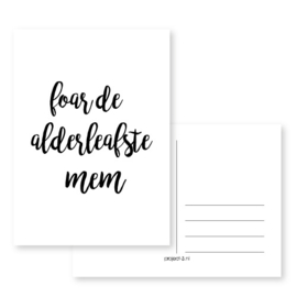 Project-3 | Ansichtkaart Foar de alderleafste mem