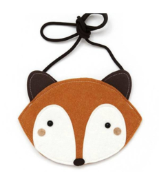 Mini Dressing kniekousen 'FOX' bruin