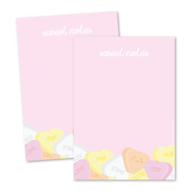 Notitieblok A6 | Sweet notes