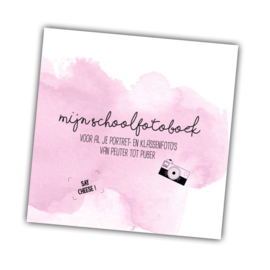 ECHOBOEKJE | Mijn eerste fotoboekje (roze)