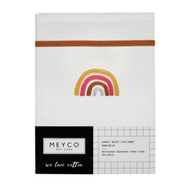 Meyco ledikant lakentje Rainbow | CAMEL