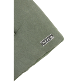 Meyco Boxkleed Knit & Velvet | FOREST GREEN