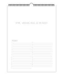 Verjaardagskalender