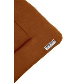 Meyco Boxkleed Knit & Velvet | CAMEL