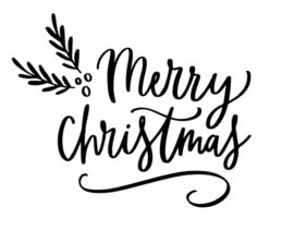 Raamsticker | Merry Christmas