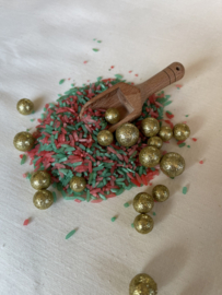 Sensory play Speelrijst | KERST