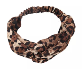 Super hippe panter print haarband