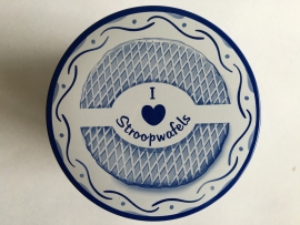 I Love Stroopwafels Blik