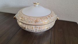 Florentine Ivory Rim - Dekschaal