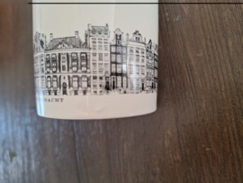 Amsterdamse Grachten - Beker zonder oor - Herengracht