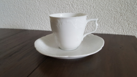 Sanssouci White - Koffie kop en schotel