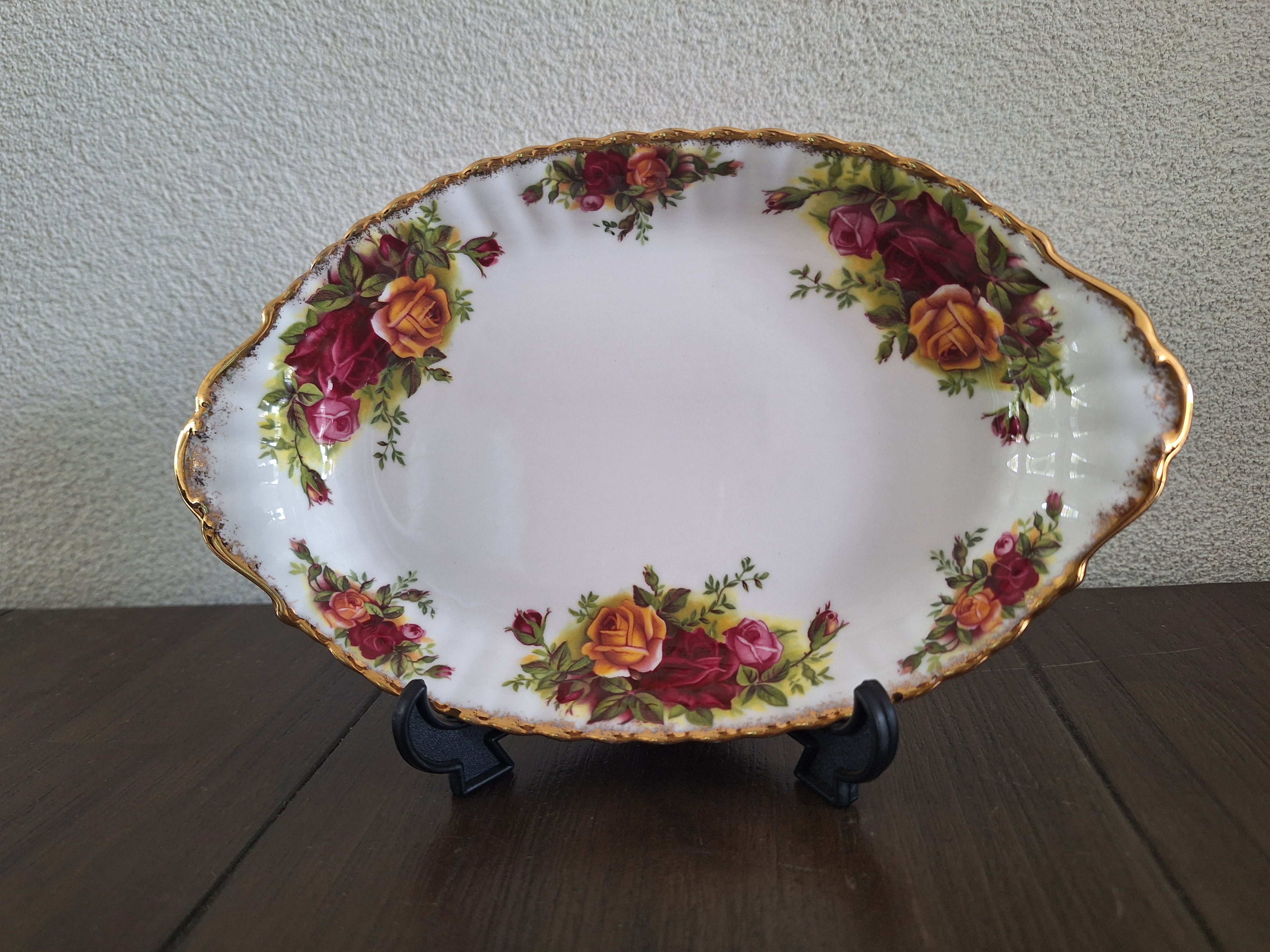 Old Country Roses - Schaaltje voor suiker en roomstel 21 x13 cm