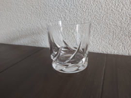 Toscane - Whiskey glas ca 8,5 cm hoog