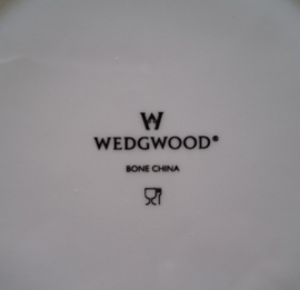 White Bone China - Soepkom met schotel