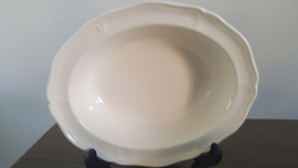 Queen's Plain Creme - Open groenteschaal 25 x 20,5 cm