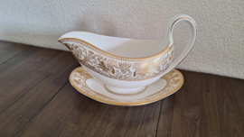 Florentine Ivory Rim - Sauskom met schotel