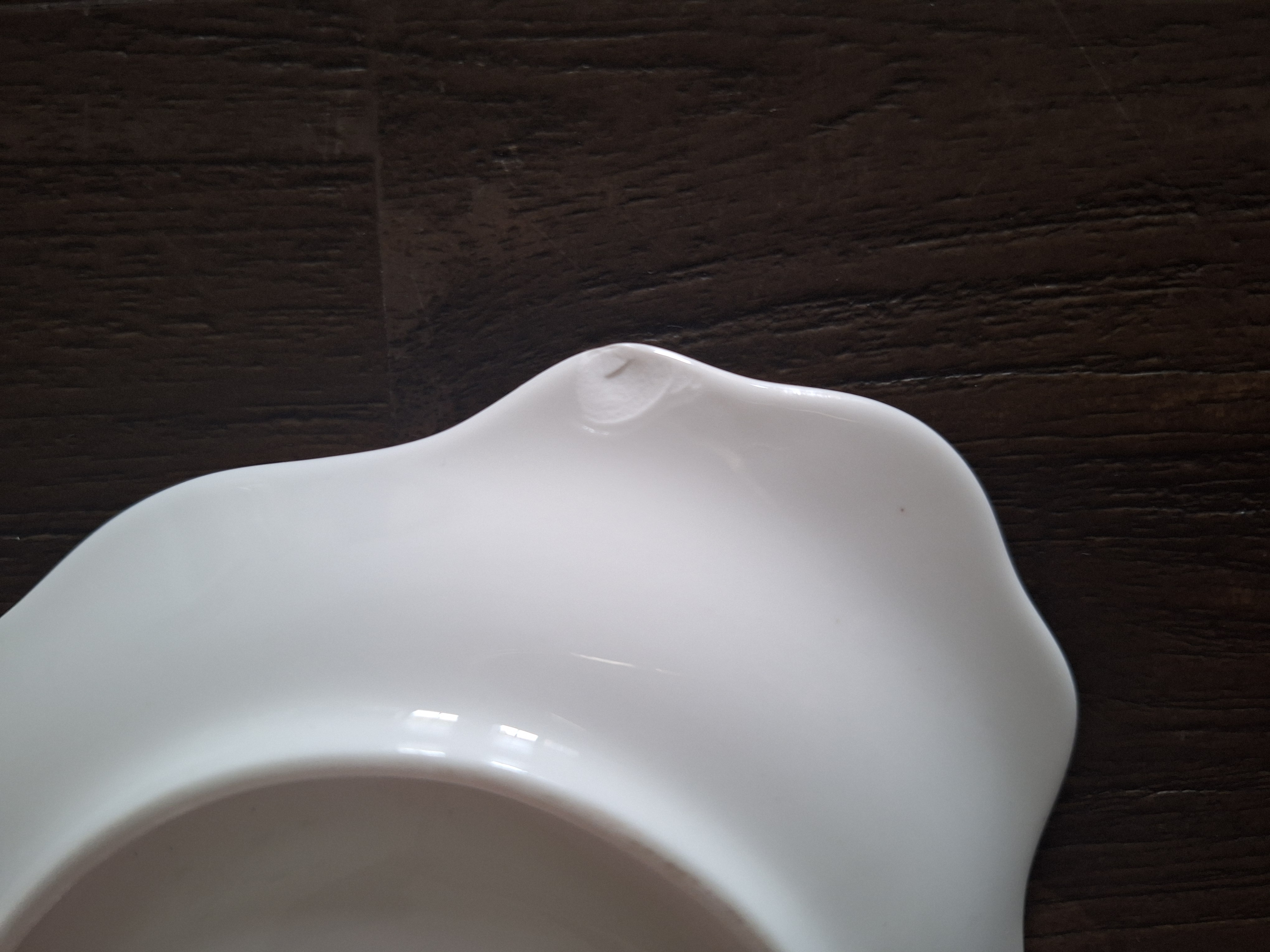 Chatelaine - Snackplate met kop (herenmodel) met imperfectie