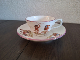 Bébé kinderservies - Kop en schotel imperfect.