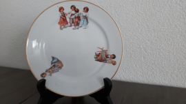 2019 Kinderservies - Dinerbordje 17 cm met lichte imperfectie.